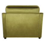 Green 37 Accent Chair with Plastic Legs and Decorative Pillows - Image 11