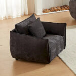 44 Upholstered Arm Chair with Pillows - Image 14