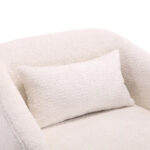 Swivel Barrel Chair, Comfy Round Accent Sofa Chair for Living Room, 360 Degree Swivel Barrel Club Chair - Image 14