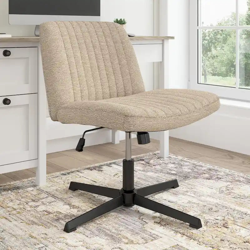 10507451728031_557940 Sutton Armless Computer Chair Without Wheels - Image 1