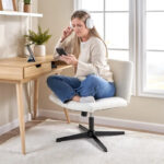 Sutton Armless Computer Chair Without Wheels - Image 10