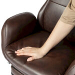 Adjustable Reclining Swivel High Back Home Office Chair with Footrest and Armrest - Image 19