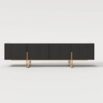 78.7 TV Stand, Entertainment Center with Faux Marble Top - Image 31
