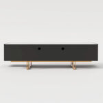 78.7 TV Stand, Entertainment Center with Faux Marble Top - Image 34