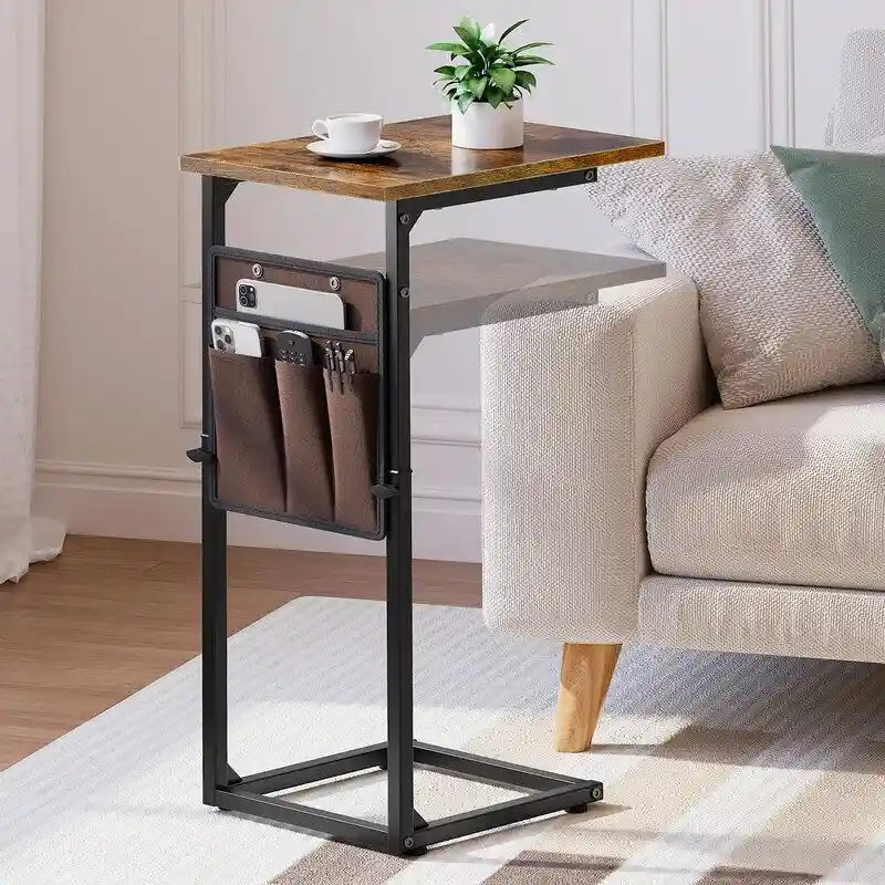 10718966808735_559445 C Shaped End Table - 16D x 12W x 33H - Image 1