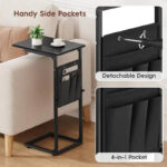 C Shaped End Table - 16D x 12W x 33H - Image 21