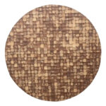Mila Coconut Shell Round Pedestal Coffee Table by - Image 10