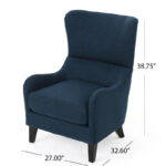 High-Back Quentin Sofa Chair, Living-room, Study and Bedroom - Image 13