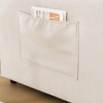 3-In-1 Upholstered Futon Sofa Convertible Floor Sofa Bed - Image 30