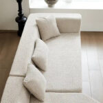 127.5Polyester Modular Sectional Cloud Couch with Deep Seat, No Assembly Required, and Modern Minimalist Design - Image 13