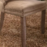 High-end Tufted Solid Wood Contemporary Velvet Upholstered Dining Chair - Image 8