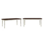 Brunico Two-Tone Dining Table - Image 14