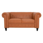Emery Chesterfield Loveseat, Luxurious Comfort for Cozy Living Rooms, Mid-Century Modern couch, Elegance & Serenity - Image 19