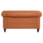Emery Chesterfield Loveseat, Luxurious Comfort for Cozy Living Rooms, Mid-Century Modern couch, Elegance & Serenity - Image 26
