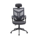 Adjustable Office Chair with Headrest Ergonomic Desk Chair High Back Mesh Office Chairs with Lumbar Support with Wheels - Image 9