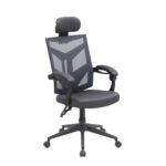 Adjustable Office Chair with Headrest Ergonomic Desk Chair High Back Mesh Office Chairs with Lumbar Support with Wheels - Image 10