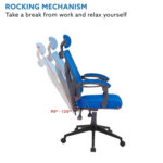 Adjustable Office Chair with Headrest Ergonomic Desk Chair High Back Mesh Office Chairs with Lumbar Support with Wheels - Image 27
