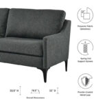 Corland Upholstered Fabric Sofa - Image 26