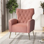 Abadiana Accent Tufted Chair with Metal Base by - Image 37