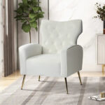 Abadiana Accent Tufted Chair with Metal Base by - Image 42