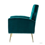 Abadiana Accent Tufted Chair with Metal Base by - Image 3