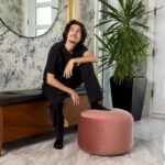 Belgique Velvety Indoor Pouf by - Image 35