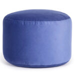 Belgique Velvety Indoor Pouf by - Image 2