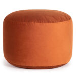 Belgique Velvety Indoor Pouf by - Image 6