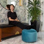 Belgique Velvety Indoor Pouf by - Image 26