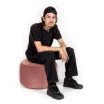 Belgique Velvety Indoor Pouf by - Image 32