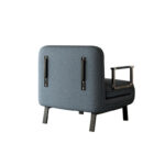 Convertible Tri-Fold Sofa Bed with Adjustable Backrest & Pillow - Image 17