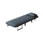 Convertible Tri-Fold Sofa Bed with Adjustable Backrest & Pillow - Image 19