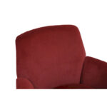 Velvet Soft Fabric Swivel Barrel Chair - 28.3 x 29.3 x 32.7 - Image 6