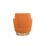 Velvet Soft Fabric Swivel Barrel Chair - 28.3 x 29.3 x 32.7 - Image 24