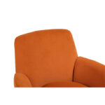 Velvet Soft Fabric Swivel Barrel Chair - 28.3 x 29.3 x 32.7 - Image 25