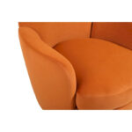 Velvet Soft Fabric Swivel Barrel Chair - 28.3 x 29.3 x 32.7 - Image 27