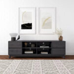 Hollywood Modern TV Stand with Drawers for TV's up to 85 - Image 4