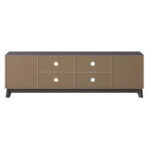 Hollywood Modern TV Stand with Drawers for TV's up to 85 - Image 8
