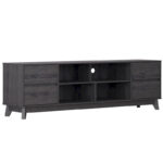 Hollywood Modern TV Stand with Drawers for TV's up to 85 - Image 9