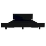 Kaia Bed Base with Headboard, Twin - Image 3
