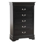 Louis Phillipe 5-drawer Bedroom Chest - Image 4