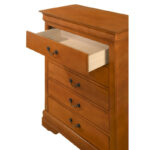 Louis Phillipe 5-drawer Bedroom Chest - Image 13