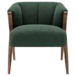 Florence Vintage Mid-century Low-profile Accent Chair - Image 10