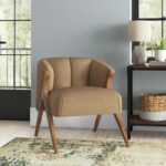 Florence Vintage Mid-century Low-profile Accent Chair - Image 16