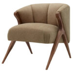 Florence Vintage Mid-century Low-profile Accent Chair - Image 18