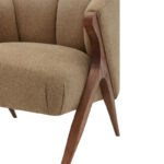 Florence Vintage Mid-century Low-profile Accent Chair - Image 24