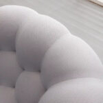2-Seat Bubble Curved Lazy Sofa Honeycomb Shaped with 3D Textile Fabric for Living Room - Image 15
