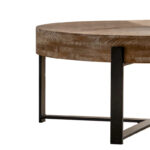 31.29 Modern Retro Splicing Round Coffee Table - Image 11