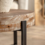 31.29 Modern Retro Splicing Round Coffee Table - Image 17