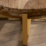 31.29 Modern Retro Splicing Round Coffee Table - Image 22